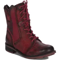 Maciejka Bequeme Stiefeletten Damen, rot, 38 EU