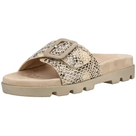 ROHDE "Rohde Pantoletten Veloursleder", Damen, beige, Größe 40 EU