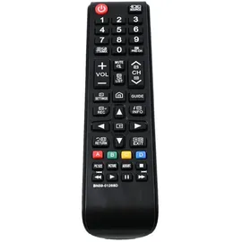 azurano Fernbedienung für SAMSUNG BN59-01268D / BN5901268D für MU-Serie - UE40MU6100 UE40MU6120 UE40MU6195 UE40MU6199 UE43MU6100 UE43MU6105 UE43M... - Schwarz