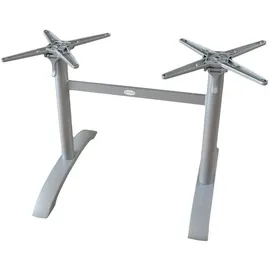 deluke Bistrotisch 120 x 80 x 72 cm Dunkelbraun