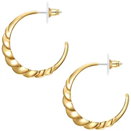 Lulu & Jane Creolen AV175 gelbgold 30,8