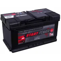 intAct Start-Power 58035GUG Starterbatterie 12V 80Ah, 740A (EN) Kaltstartstrom, zuverlässige und wartungsarme Batterie mit erhöhtem Auslaufschutz