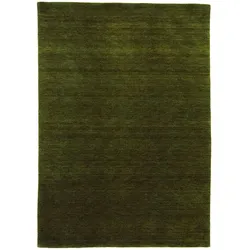Morgenland Gabbeh Teppich - Indus - Uriah - schwarzgrün - 400 x 80 cm - läufer