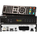 [ Test SEHR GUT, Note 1.4 *] Zehnder HX 2200 Sat Receiver mit Aufnahmefunktion, HD fähig, Full HD, Digital Sat-Receiver für Satellitenschüssel Satelliten Satellit TV Fernseher, HD-Receiver, HDMI