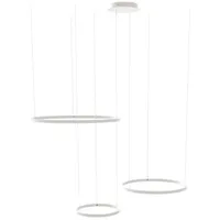 s.luce 3-flg. Ø 80 cm rund weiß