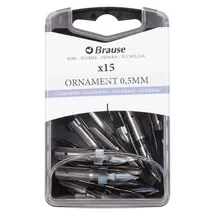 Brause Kalligraphie-Stift Brause Box 15 Federn 0,5 mm