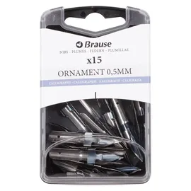 Brause Kalligraphie-Stift Brause Box 15 Federn 0,5 mm