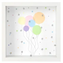 Goldbuch 92 0084 Bilderrahmen Wunscherfüller Balloons Spardose Weiß MDF-Platten 1 Stück(e)