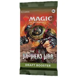 MAGIC: The Gathering The Brothers' War Draft-Booster Display (36 Packs, englisch)