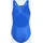 adidas Solid Small Logo Badeanzug Blau 128