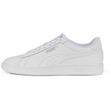 Puma Smash 3.0 L JR Sneaker, White-COOL Light Gray, 38 EU