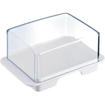Westmark Kühlschrank-Butterdose, Kunststoff, Exclusiv, Weiß/Transparent, 20862270