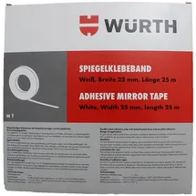 Wuerth NASTRO Specchio Würth Bianco Larghezza 25 mm E Lunghezza 25 M