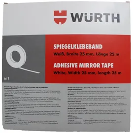 Wuerth NASTRO Specchio Würth Bianco Larghezza 25 mm E Lunghezza 25 M