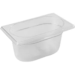 PUJADAS GN-Behälter 1/9 Polycarbonat, Tiefe: 100 mm, Inhalt: 0,77 Liter