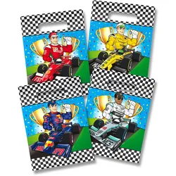 8 Geschenktüten Rennwagen
