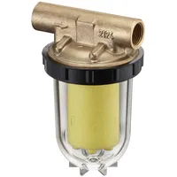 OVENTROP Oilpur E Heizölfilter Einstrang 2x3/8 Zoll Nickelsieb 100-150 um