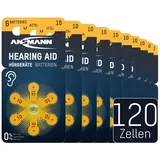 Ansmann Hörgerätebatterie Typ 10 Knopfzelle 120 St.