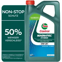 Castrol Magnatec Hybrid 15F873 0W-20 5,0 l
