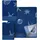 Dyckhoff Seashell Handtuchset 50 x 100 cm und 70 x 140 cm blau 3 St.