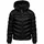 Superdry für Damen. W5011593A Fuji Steppjacke mit Kapuze schwarz (XL), Lässig, Polyester