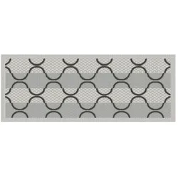Webteppich  Simple Life , grau , Synthetische Fasern , Maße (cm): B: 80