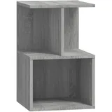 vidaXL Nachtschrank Grau Sonoma 35 x 35 x 55 cm Holzwerkstoff