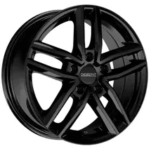 Dezent TR 7,0 x 17 5 x 112 ET39 Schwarz