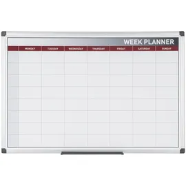 Bi-Office Wochenplaner grau 2026/2027
