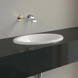 Villeroy & Boch Loop & Friends Einbauwaschtisch oval
