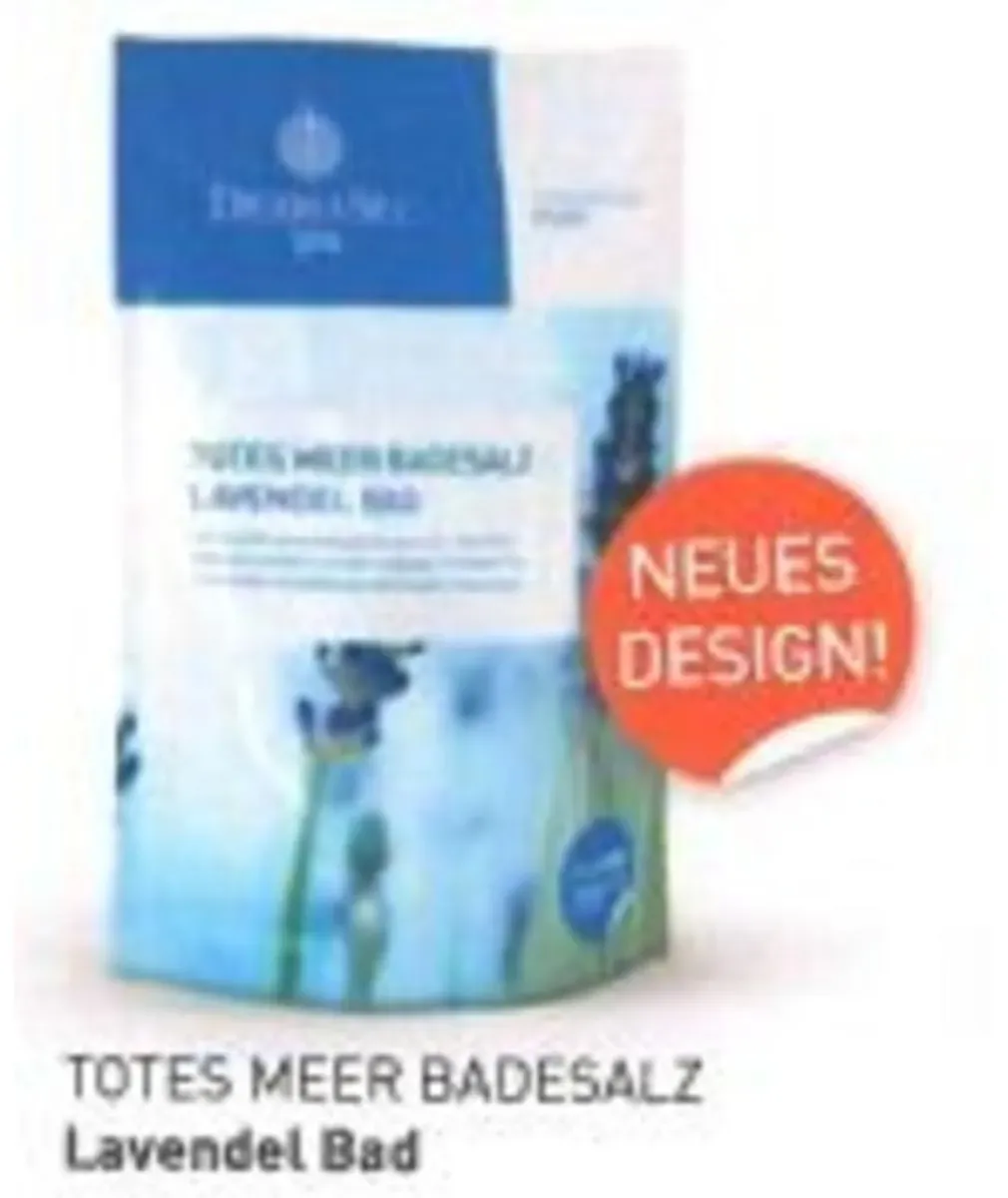 Fette Dermasel Badesalz Lavendelbad