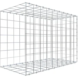 Gabiona C-Ring-Gabione-Anbaukorb Typ 2 70 x 100 x 50 cm Maschenw 10 x 10 cm