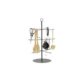Möbel Kraft Utensilienhalter ¦ schwarz ¦ Metall ¦ Maße (cm): H: 54,5 Ø: 35.0