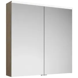 Burgbad Eqio 80 cm Waschtischbeleuchtung eiche cashmere dekor