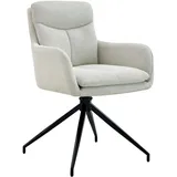 CLP Esszimmerstuhl Somers Stoff creme