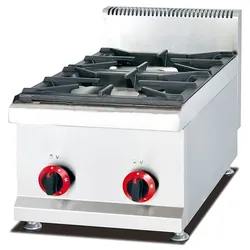 Ristoattrezzature Gas-Aufsatzkocher – 2 Brenner