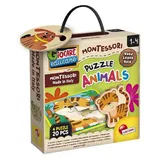 Lisciani Montessori Wood Puzzle Animals
