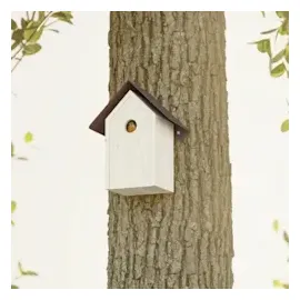 GAH Alberts Alberts Schutzspitzdach für Futterhaus Rostbraun