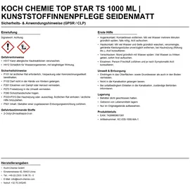 Koch Chemie Kunststoffinnenpflege seidenmatt 1 l