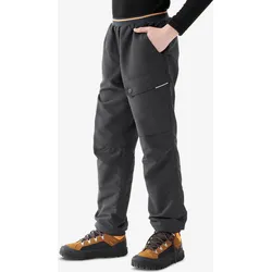 Wanderhose Kinder Gr. 122–170 warm wasserabweisend Winterwandern - SH100 khaki Gr. 128  - 8 Jahre