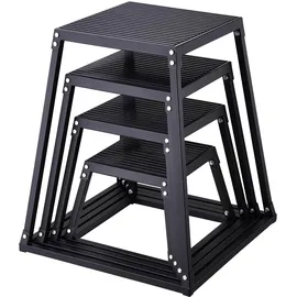 Vevor Plyometrische Sprungbox Schwarz/305/458/609/762 mm