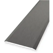 PROVISTON | Bergangs- | Ausgleichsprofil Aluminium 60 X 1000 mm Edelstahl Geschliffen Bodenprofil Metallprofil Übergangsschiene