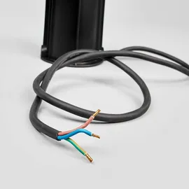 LINDBY Bodeneinbaustrahler Edelstahl Ø11cm GU10 IP67 1-flammig grau