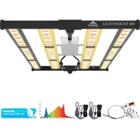400W SAMSUNG PRO Grow LED LIGHT Licht Pflanzen Lampe Vollspektrum UV+IR Growlampe Wachstumslampe Dimmbar Growbox Leistung: 400 WATT