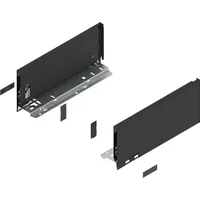 Blum LEGRABOX pure Zarge Höhe K NL 300, Carbonschwarz-matt
