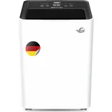 Comedes Demecto 10 eco geräuscharm, bis 20m2, 10 Liter/Tag – Geräuscharmer Effizienter Luftentfeuchter für Schlaf- und Kinderzimmer, leise & elektrische Luftentfeuchtung für Räume zu 40m2 / 92m3