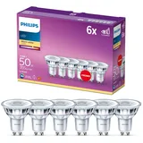 Philips LED-Classic GU10 36D 6er Set 4,6W 2700K