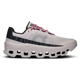 On Cloudmonster Herren Frost / Black 42