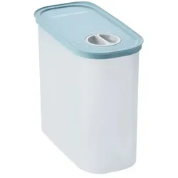 Tupperware Vorratsdose mit Timer  Zeitgenosse  , blau , Kunststoff , Maße (cm): B: 9 H: 17 T: 15.3