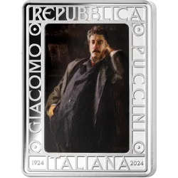 5-Euro-Münze "100. Todestag Puccini" 2024